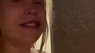 Blowjob on the patio