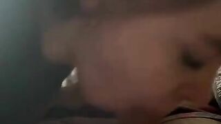 POV сводная сестра делает минет 2