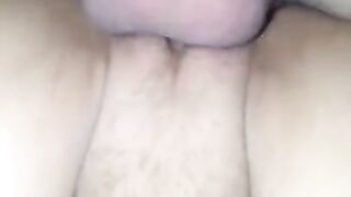 very cute pussy of married teen hammered hard by bull real Cuckold creampie