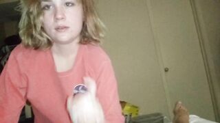 Charm Shows Off Dick Sucking Skills