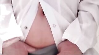 Nurse pee in hospital bathroom. Girl piss. | Kinky Dove