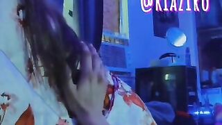 Cute masquerade girl gets rewarded