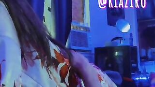 Cute masquerade girl gets rewarded