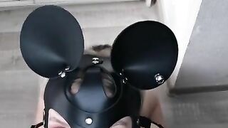 Зайка умоляет кончить на неё и на личико показывая Ahegao