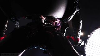 Pegging my Rubber Gimp (preview) - Miss Vera Violette