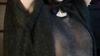 Abby Adams Amateur Blonde Teen Strip Tease Cosplay