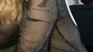 Abby Adams Amateur Blonde Teen Strip Tease Cosplay