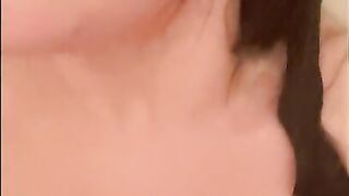 Hot Teen showering and cumming