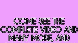 Giantess Chloe wants her tinys to live in her ass forever