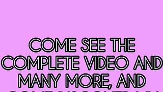 Giantess Chloe wants her tinys to live in her ass forever