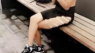 PORN STAR LONELY - so we hung out IN PUBLILC nudity