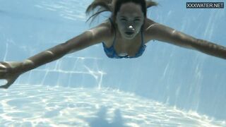 Hottest most wonderful swimming lady Irina