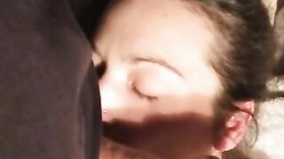 Licking balls for cumshot