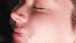 Licking balls for cumshot