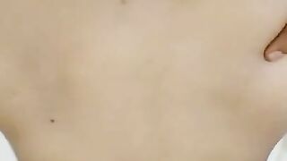 Horny asian girlfriend make me cum in doggystyle