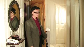 Cuckold husband. Housewife fucks with plumber while her husband out of home.