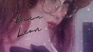 Amateur redhead gets naughty in a public restroom