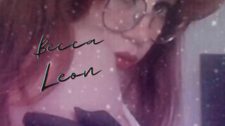 Amateur redhead gets naughty in a public restroom