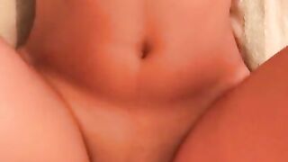 That cum feels so hot on my belly