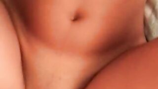 That cum feels so hot on my belly