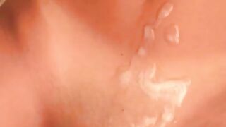 That cum feels so hot on my belly