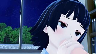 Makoto Niijima PERSONA 5 3D HENTAI 1/3