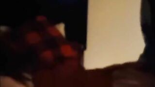 Fucking a fan while he watches my video