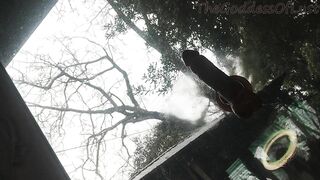 Anal Fuck so hard dildo slips wearing corset - TheGoddessOfLust