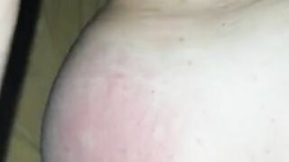 Creampie a puta culona