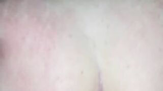 Creampie a puta culona