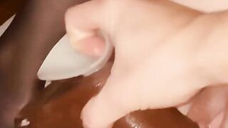 Blindfolded and tied up to my legs - Hotswedishcouplee