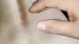 My ass is getting stretched by his big cock