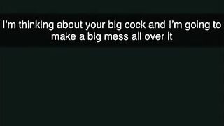 snapchat sexting horny college slut while she masturbates in the bath