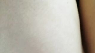 Quick nextdoor wife and cum on her ass. POV Doggystyle fuck.