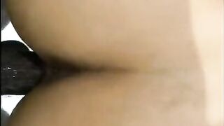 Asian girl makes BBC cum hard from doggy