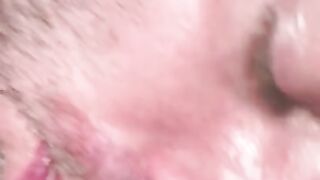 Extreme Closeup Pussy eating