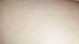 Husband fucks my ass till I squeal then my pussy till he gives a creampie