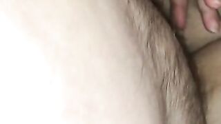 Husband fucks my ass till I squeal then my pussy till he gives a creampie