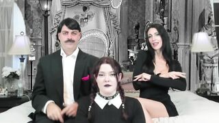 Addams Family Threesome A sex parody