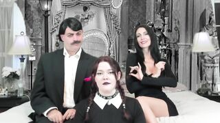 Addams Family Threesome A sex parody