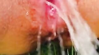 Public Pregnant Pissing Pussy-spreading Peehole Perspective