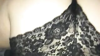 POV Blowjob on knees bent over Black frenchies SLUT