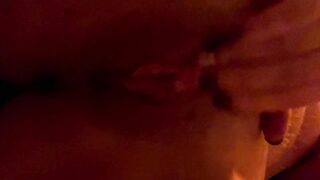 Touching myself all alone in my bed