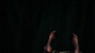 Creaming her pussy with a bullet pen then fucking her slow and deep.