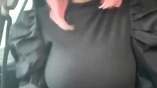 Public Car Masturabation Almost Caught! Full video available on my onlyfans