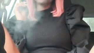 Public Car Masturabation Almost Caught! Full video available on my onlyfans