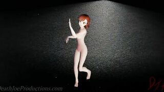 MMD R18 4k Misaka Mikoto bikini & stockings - hi fi raver - 1029