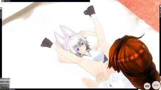 3D HENTAI YURI redhead step sister wanted to fuck Step sister