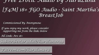 18+ FGO Audio - Saint Martha's Breast Job