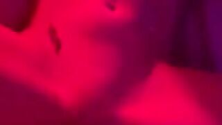 I fucked her pussy short and hard on the bed